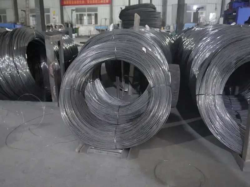 82MnA Ribbed Prestressed కాంక్రీట్ వైర్